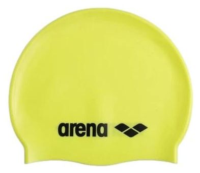 Arena Classic Silicone Schwimmkappe Gelb