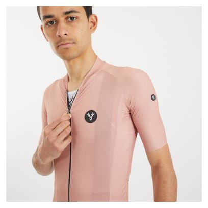 Maillot Manches Courtes LeBram Galibier Rose