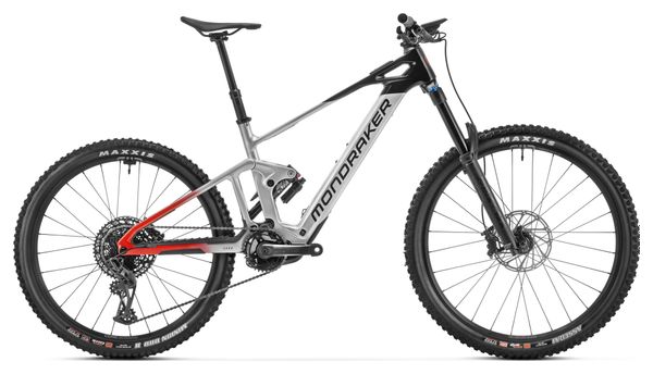 Mondraker Dune R MTB elettrica a sospensione totale Sram GX/NX Eagle 12S MX (29/27,5'') Grigio Rosso Nero 2024