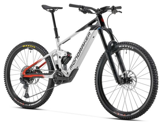 Mondraker Dune R Vollgefedertes Elektro-MTB Sram GX/NX Eagle 12S MX (29/27.5'') Grau Rot Schwarz 2024