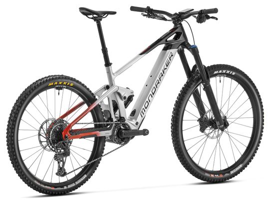 VTT Électrique Tout-Suspendu Mondraker Dune R 12V MX (29/27.5'') Gris Rouge Noir 2025 Bosch 60 Nm 