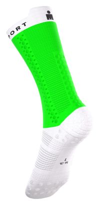 Calzini Compressport Pro Racing V4.0 Bike Ironman 2026 Verde/Bianco