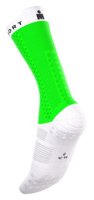 Calzini Compressport Pro Racing V4.0 Bike Ironman 2026 Verde/Bianco