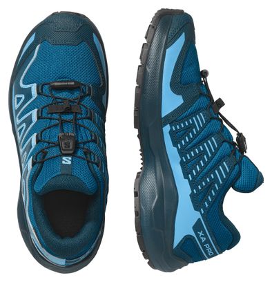 Chaussures Trail Salomon XA Pro Waterproof Bleu Enfant