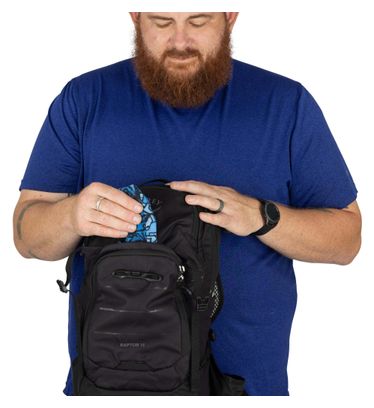 Sac VTT Homme Osprey Raptor 14L Noir