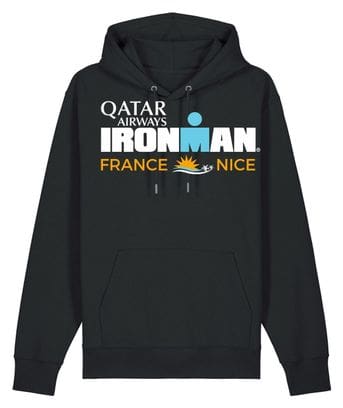 Felpa con cappuccio Ironman France nera