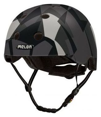 Casque de vélo Urbain - MELON - Mosaïque Noir - NOIR