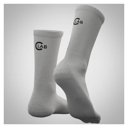 Chaussettes de Cyclisme Respirantes - Blanc