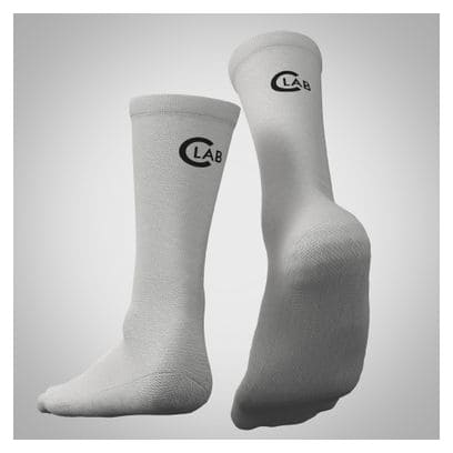 Chaussettes de Cyclisme Respirantes - Blanc