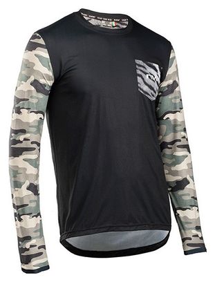 Maillot Manches Longues Northwave Wild All Mountain Noir / Camo