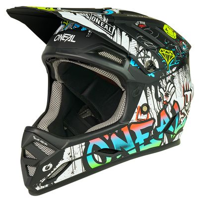 Casco integrale O'Neal Backflip Rancid Nero / Bianco