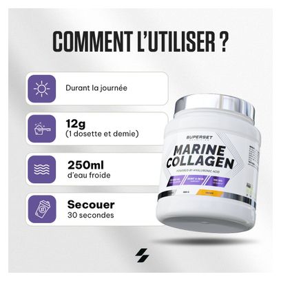 Marine Collagen (300g) - Superset Nutrition - Orange -  Collagène