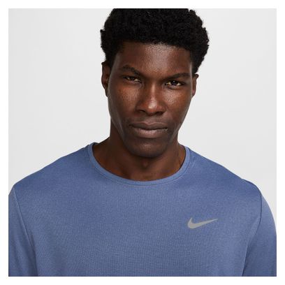 Maglia a maniche lunghe Nike Miler Uomo Blu