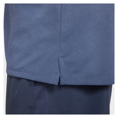 Maglia a maniche lunghe Nike Miler Uomo Blu