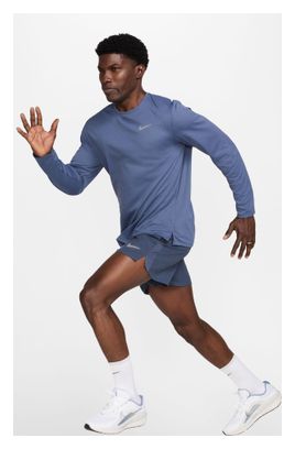 Maglia a maniche lunghe Nike Miler Uomo Blu