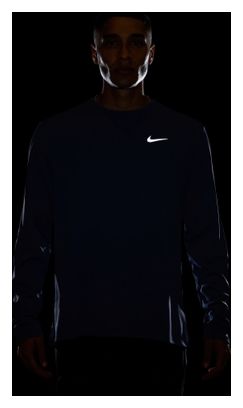 Maglia a maniche lunghe Nike Miler Uomo Blu