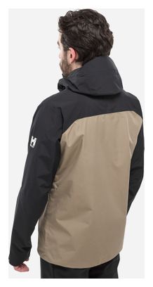 Waterdicht herenjack Millet Seneca Gore-Tex 2L Beige