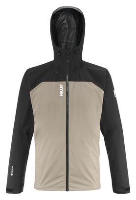 Waterdicht herenjack Millet Seneca Gore-Tex 2L Beige