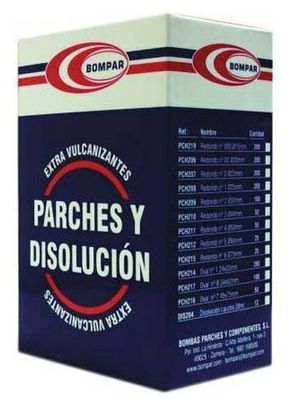 Caja de 50 parches Bompar N-3 44 mm