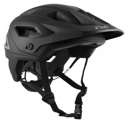 TSG Chatter Solid Color Satin MTB Helmet Black