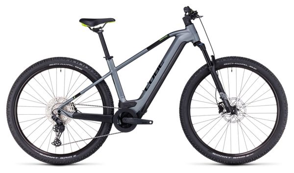 Cube Reaction Hybrid Pro 750 Electric Hardtail MTB Shimano Deore 11S 750 Wh 29'' Flash Grey 2023