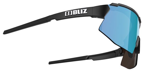 Bliz Breeze Small Brille Schwarz/Blaue Gläser + Klare Gläser Inklusive