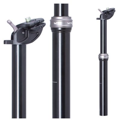 Refurbished Product - KS Kind Shock Dropzone External Passage Telescopic Seatpost Black (Without Order)