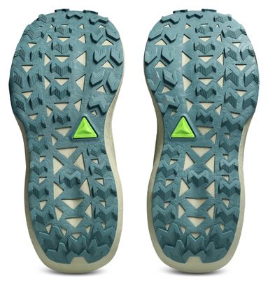 Asics Trabuco Max 5 Trail-Laufschuhe für Herren, Khaki/Blau
