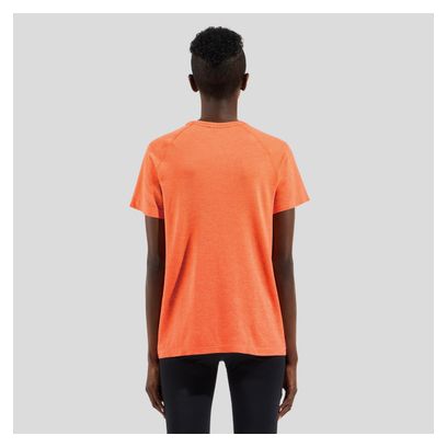 Odlo Essentials Seamless Koralle Damen Kurzarmtrikot