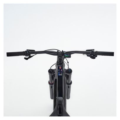 Rockrider E-Expl 700 S Volledig geveerde elektrische MTB Shimano XT Di2 12S 630Wh 29'' Zwart 2024