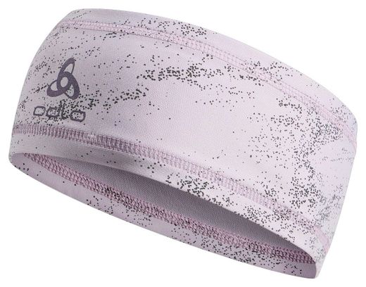 Reflective Headband Odlo Polyknit Warm Mauve