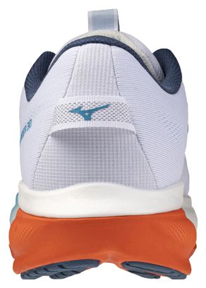 Zapatillas de running Mizuno Wave Rider 30 Blanco/Azul/Naranja para hombre