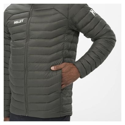 Daunenjacke für Herren Millet Evole Light 700 Khaki