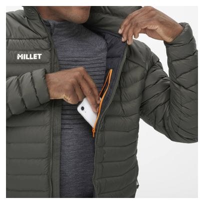 Daunenjacke für Herren Millet Evole Light 700 Khaki