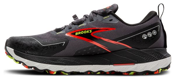 Brooks Cascadia 18 GTX Trail Shoes Black/Red Men's