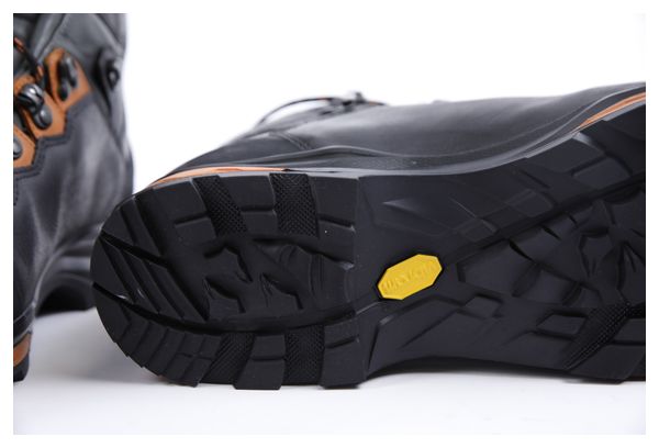 Chaussure de randonnée Lowa Camino Evo GTX Noir Orange Homme - Produit Reconditionné / Neuf  Sans Étiquette
