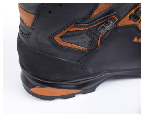 Chaussure de randonnée Lowa Camino Evo GTX Noir Orange Homme - Produit Reconditionné / Neuf  Sans Étiquette
