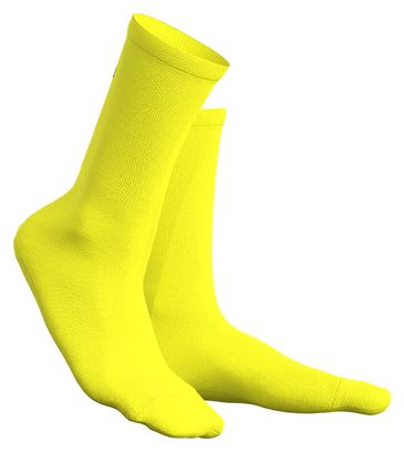 Chaussettes de Cyclisme/Running Respirantes - Jaune Fluo