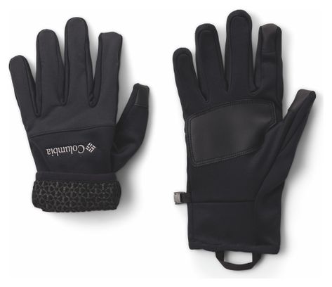 Guantes de invierno Columbia Arctic Crest Negro Hombre