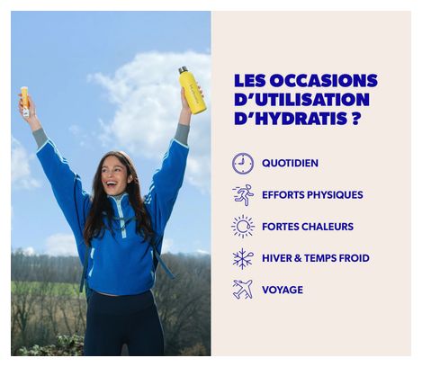 Confezione da 20 pastiglie Hydratis al miele e limone