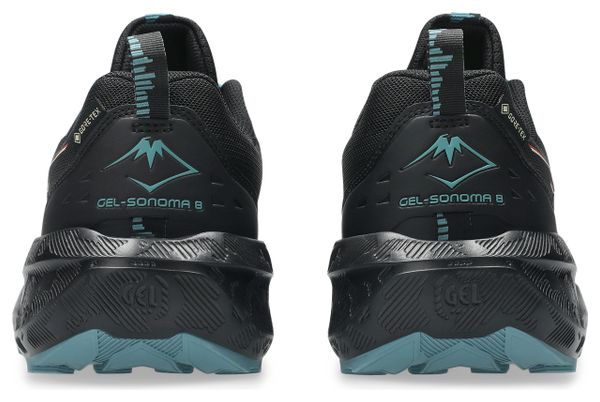 Scarpe da trail Asics Gel-Sonoma 8 GTX Nero/Blu Uomo