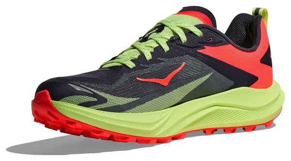 Chaussures Trail Hoka Zinal 3 Noir/Jaune/Rouge Femme