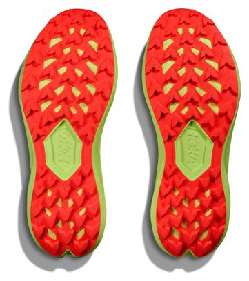 Chaussures Trail Hoka Zinal 3 Noir/Jaune/Rouge Femme