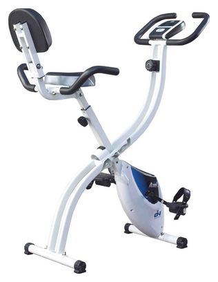 Vélo d'appartement - ION Fitness - cardio pliable - Axel blanc.