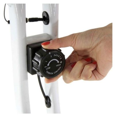 Vélo d'appartement - ION Fitness - cardio pliable - Axel blanc