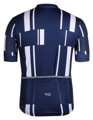 Maillot de cyclisme femme NAVY blanc/noir