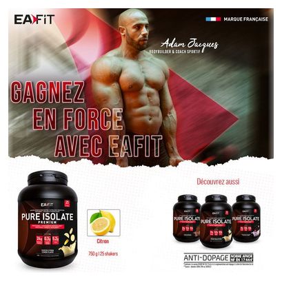 EAFIT Pure Isolate Vanille 750g