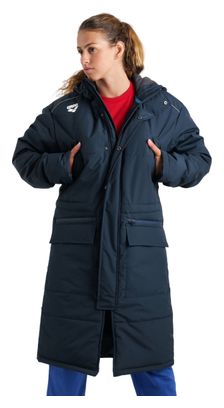Unisex Arena Team solid Parka Blau
