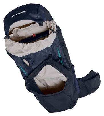 Zaino da trekking da donna Vaude Asymmetric 48+8 eclipse