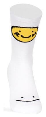 Pacific And Co Smile Run Socks White
